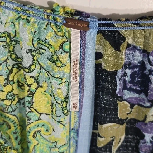 Free People Multicolor Paisley Blouse - Picture 11 of 15